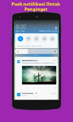 Renungan Harian Kristen Lengkap - Santapan rohani android App screenshot 1